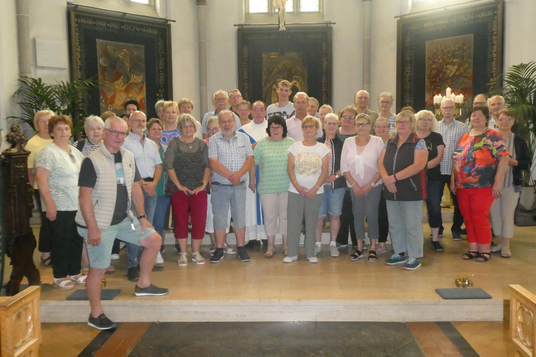 Buswallfahrt 2025 von Herz Jesu Pressig