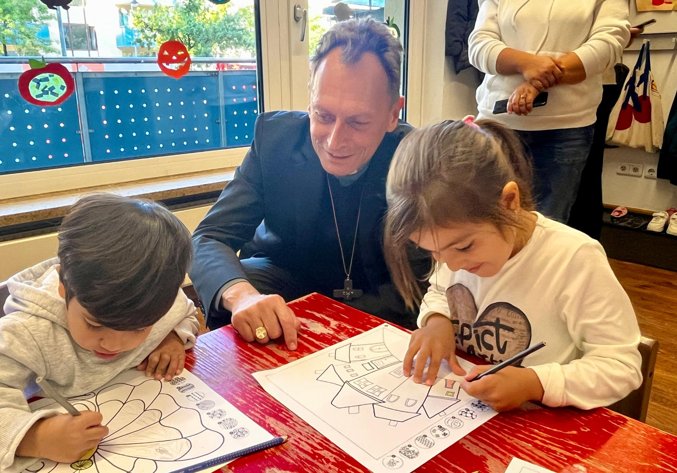 Besuch im ANKER-Zentrum