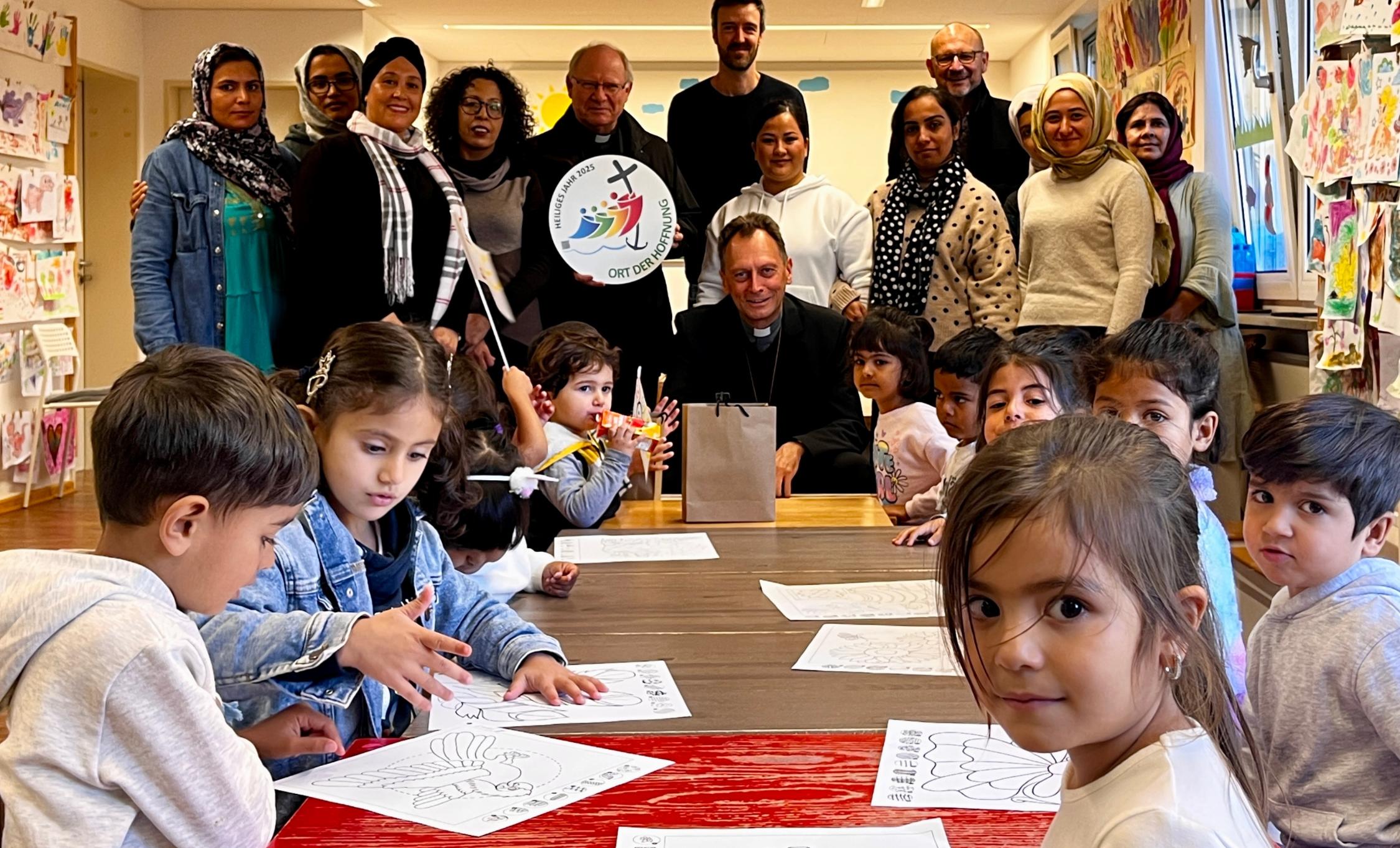 Besuch im ANKER-Zentrum