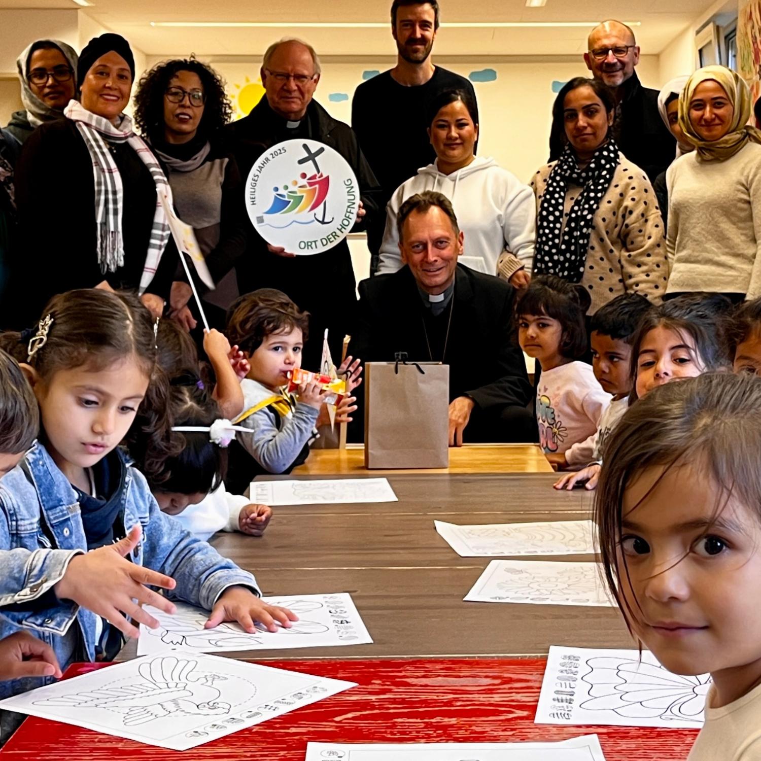 Besuch im ANKER-Zentrum