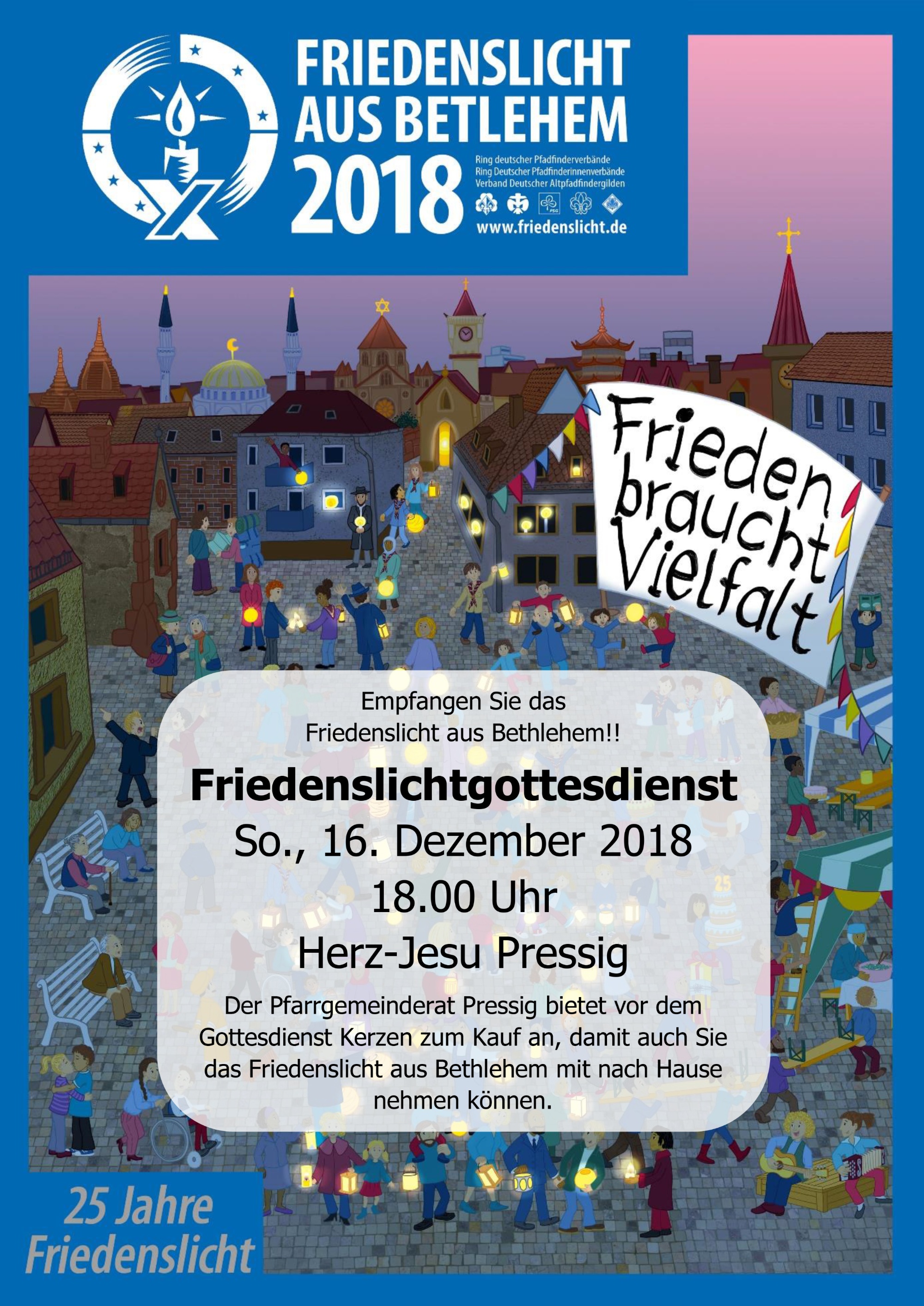 Friedenslichtgottesdienst