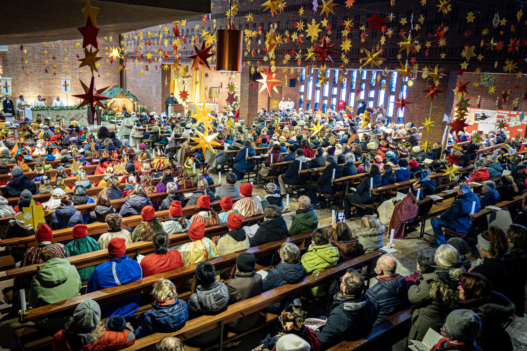 Gottesdienst in der Kirche Herz Jesu in Pegnitz