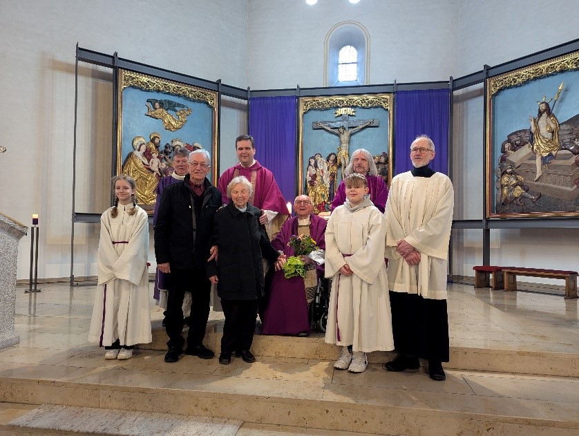 Pfarrer Wolfgang Scherbel feiert sein 60-jähriges Priesterjubiläum