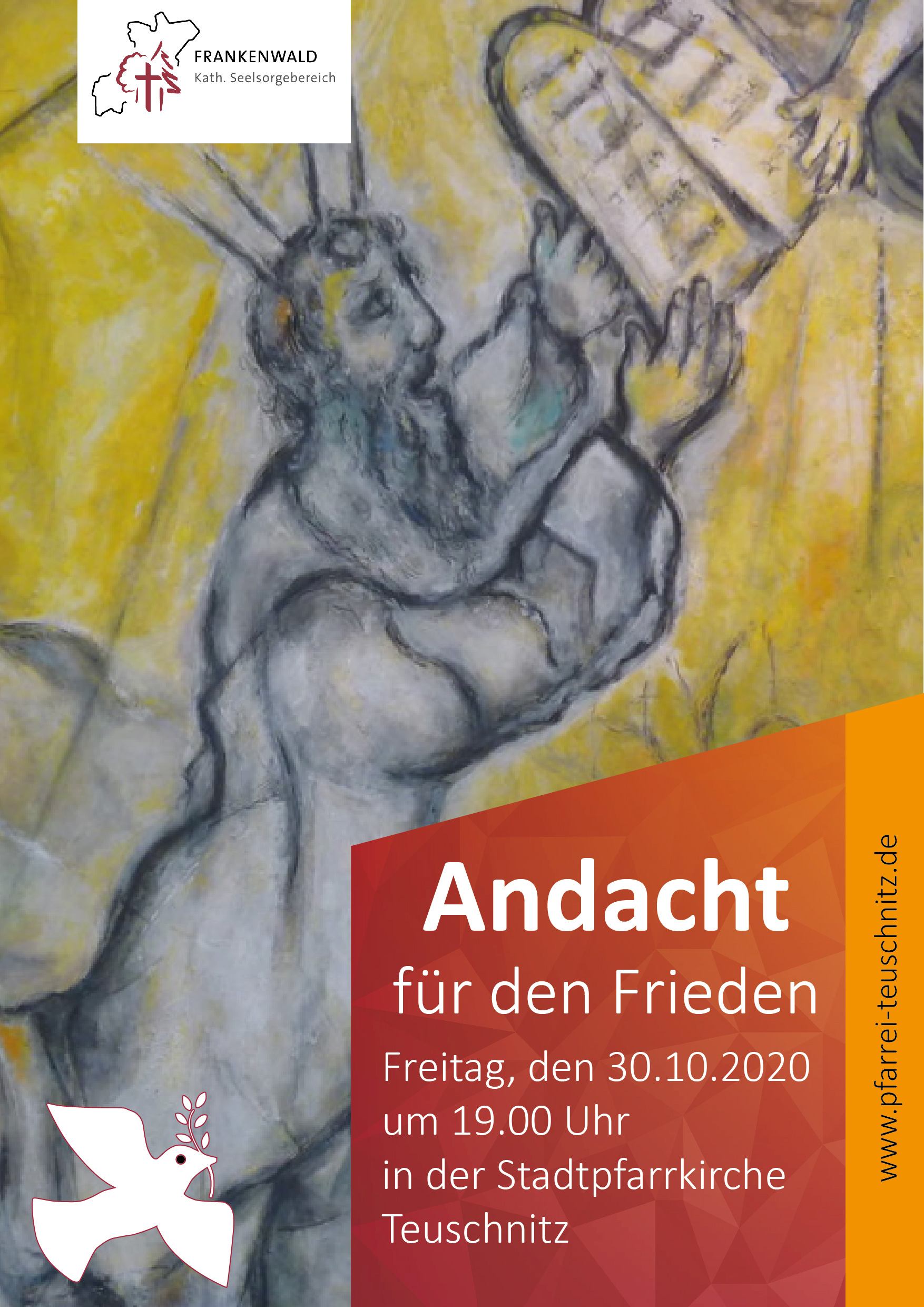 Plakat Friedensgebet (30.10.2020)