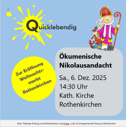 Quicklebending - Nikolausandacht